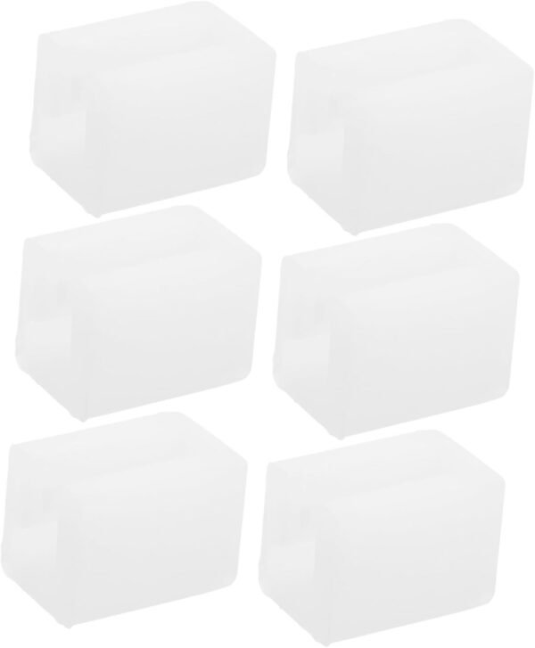 6pcs Silicone Anti-Collision Corner Drawer Pulls Child Proof Corner Guards Anti-Collision Corner Covers Corner Protector Safe Corner Guards Furniture Baby Table