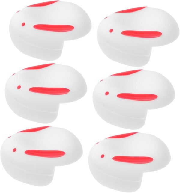 10pcs Silicone Anti-Collision Corner Edge Protector Corner Guards Proof Corner Protectors Blow up Dice for Table Corner Furniture Corner Guard White