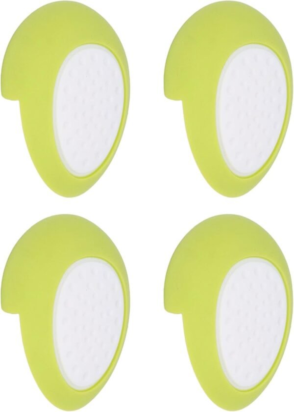 4Pcs Infant Safety Anti Collision Corner - 2.5 x 2 x 0.8in Baby Proof Bumper - Silicone Glass Corner Bag Corner Rubber pad to Cover Sharp Furniture Edges for Marble Countertop