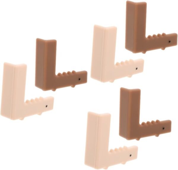 3sets Edge Protector for Tables Table Corner Anti-Collision Guards Silicone Furniture Bumpers Safety Guards 4pcs*3