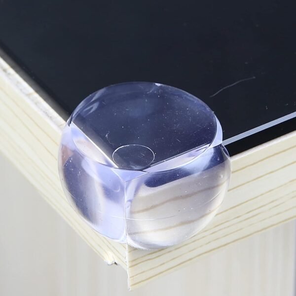 Table Corner Protectors, 50Pcs, Transparent, L-Shaped, Anti Collision, Baby Proofing Furniture, Protecting Against Accidental Bumps and Impacts